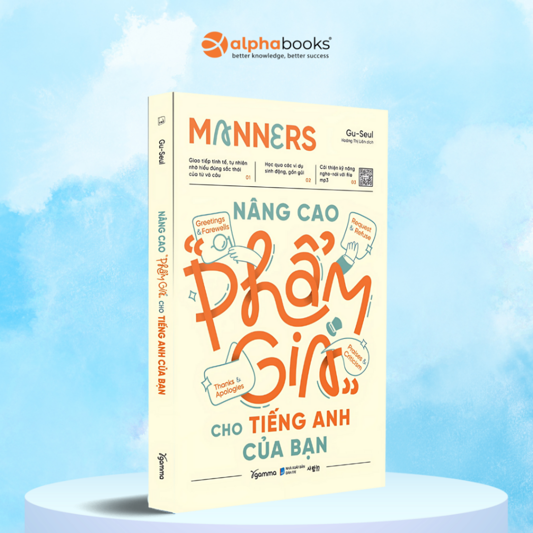 Bìa sách manners nâng cao phẩm giá