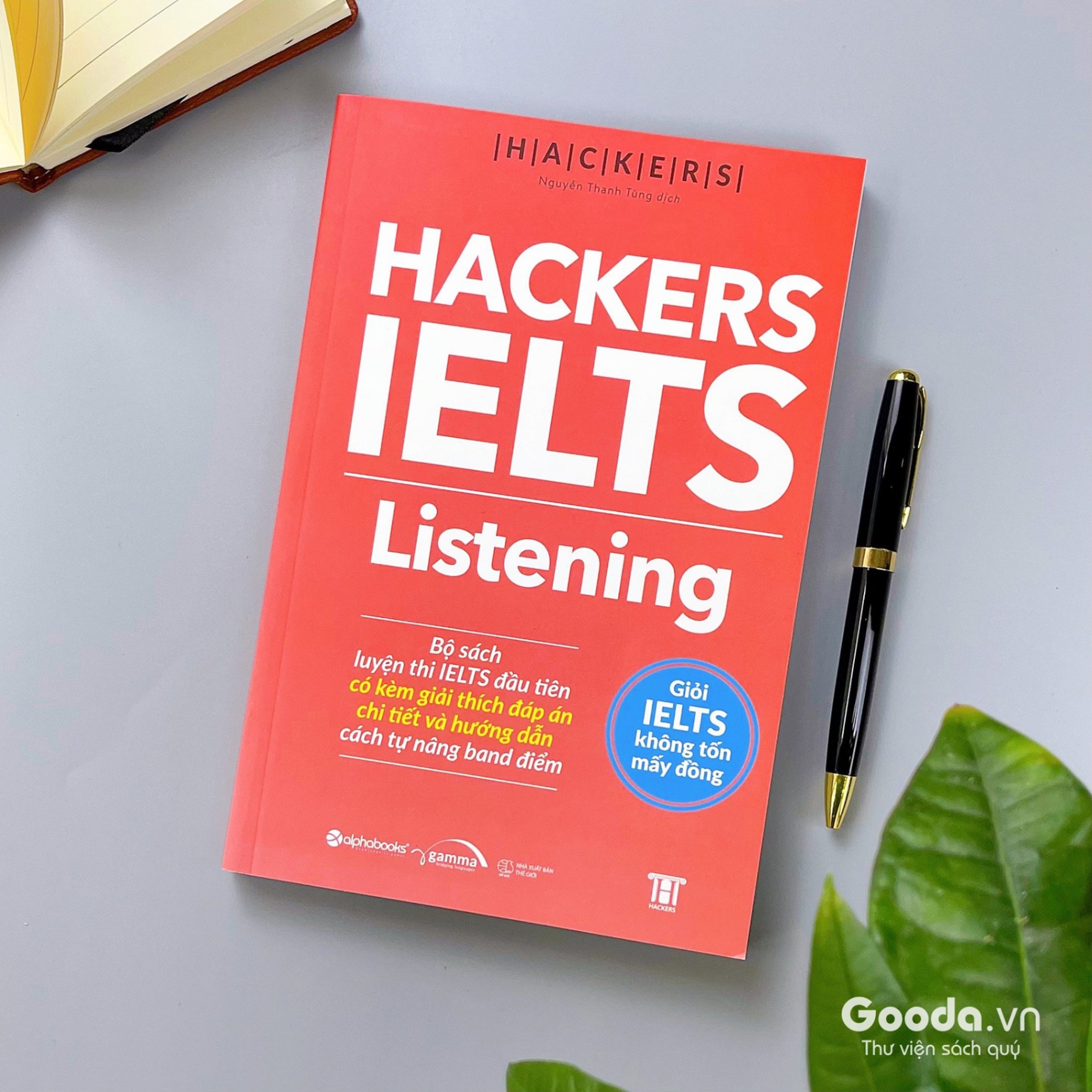 Hackers IELTS Listening – Cuốn sách phát triển kỹ năng nghe IELTS