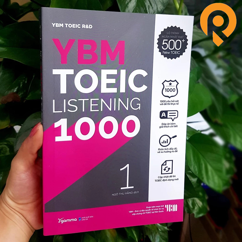 YBM TOEIC Listening 1000 - Tập 1 - Bên trong sách